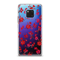 Lex Altern TPU Silicone Huawei Honor Case Watercolor Red Blossom