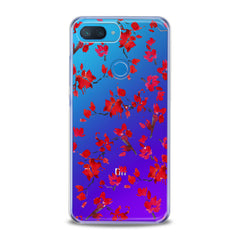 Lex Altern TPU Silicone Xiaomi Redmi Mi Case Watercolor Red Blossom