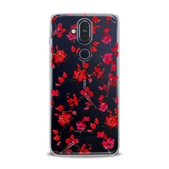 Lex Altern TPU Silicone Nokia Case Watercolor Red Blossom