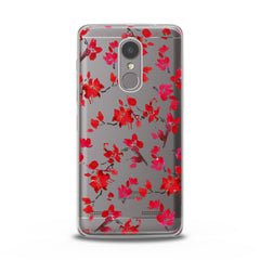 Lex Altern TPU Silicone Lenovo Case Watercolor Red Blossom