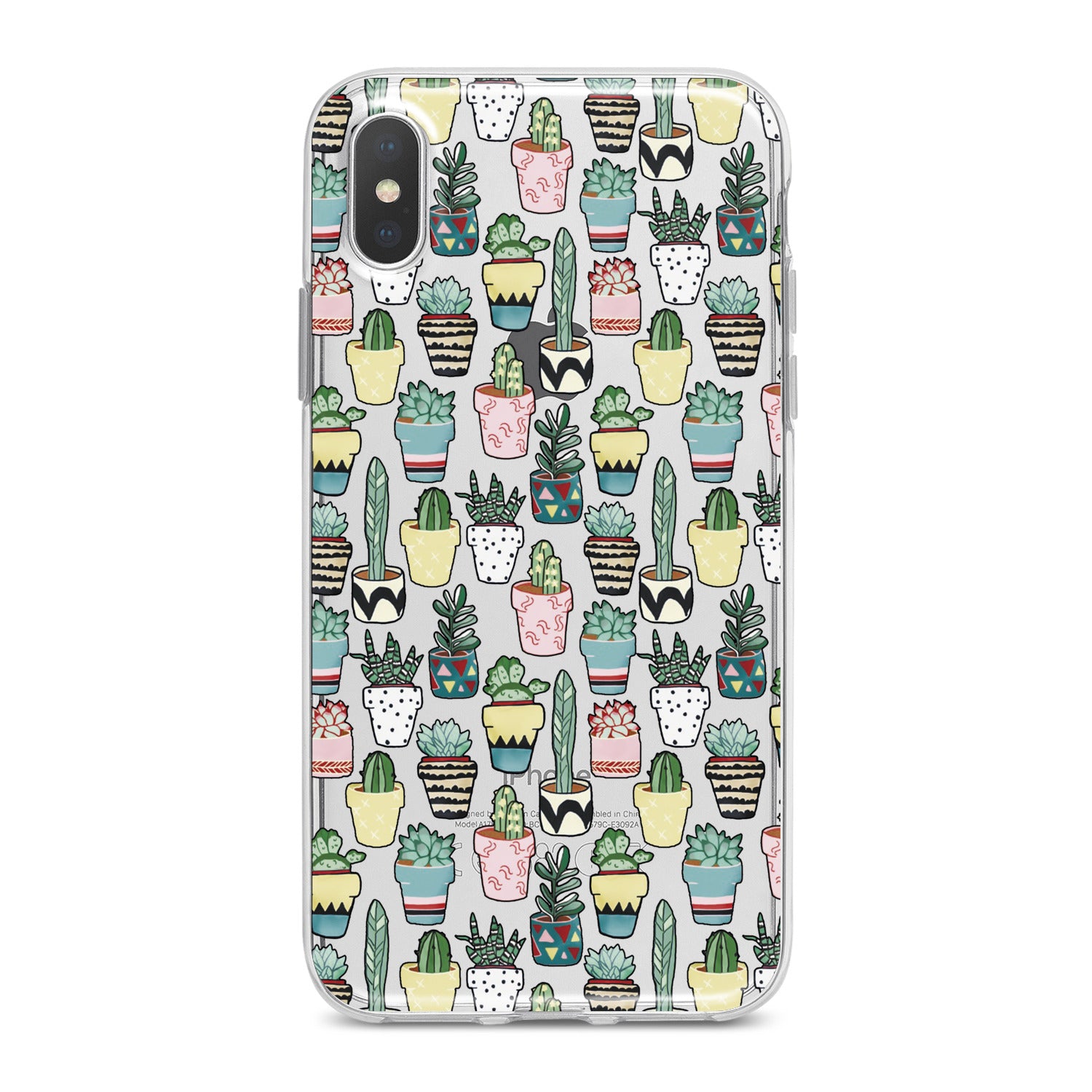 Lex Altern Cute Cactus Phone Case for your iPhone & Android phone.