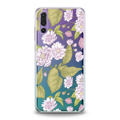 Lex Altern TPU Silicone Huawei Honor Case Pink Blooming Tree
