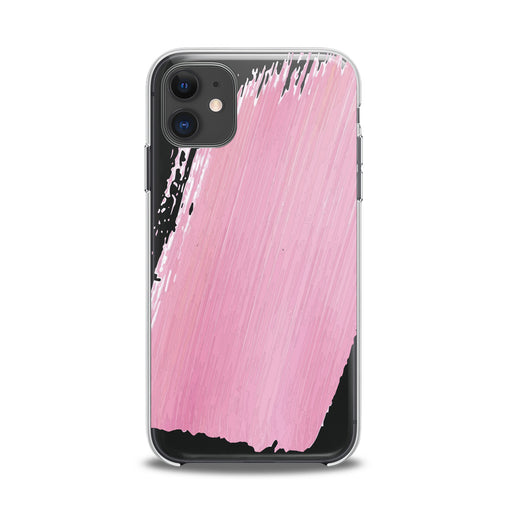 Lex Altern TPU Silicone iPhone Case Pink Paint