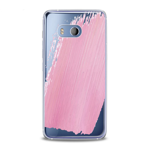 Lex Altern TPU Silicone HTC Case Pink Paint