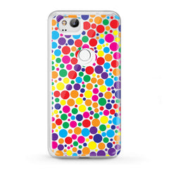 Lex Altern TPU Silicone Google Pixel Case Colorful Dots