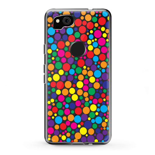 Lex Altern Google Pixel Case Colorful Dots