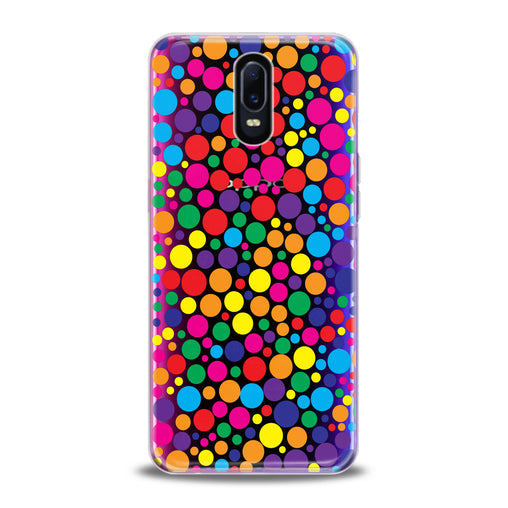 Lex Altern TPU Silicone Oppo Case Colorful Dots