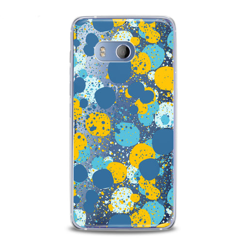 Lex Altern TPU Silicone HTC Case Colorful Abstract Dots