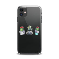 Lex Altern TPU Silicone iPhone Case Abstract Cactus