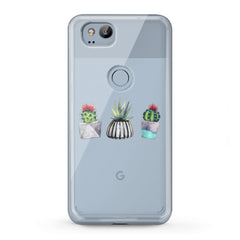 Lex Altern TPU Silicone Google Pixel Case Abstract Cactus