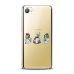 Lex Altern TPU Silicone HTC Case Abstract Cactus