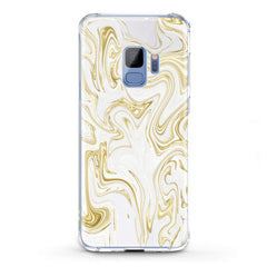Lex Altern TPU Silicone Samsung Galaxy Case Golden Oil Paint