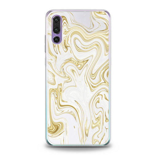 Lex Altern TPU Silicone Huawei Honor Case Golden Oil Paint