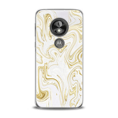 Lex Altern TPU Silicone Motorola Case Golden Oil Paint