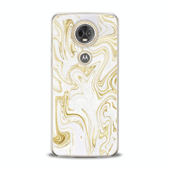 Lex Altern TPU Silicone Motorola Case Golden Oil Paint