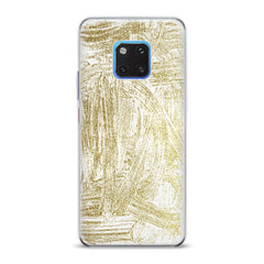 Lex Altern TPU Silicone Huawei Honor Case Golden Paint Art