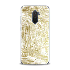 Lex Altern TPU Silicone Xiaomi Redmi Mi Case Golden Paint Art