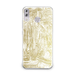 Lex Altern TPU Silicone Asus Zenfone Case Golden Paint Art