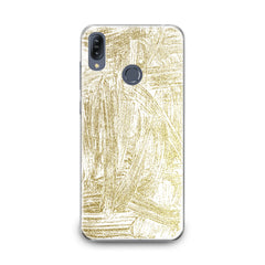 Lex Altern TPU Silicone Asus Zenfone Case Golden Paint Art