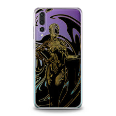 Lex Altern TPU Silicone Huawei Honor Case Abstract Female Statue