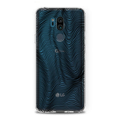 Lex Altern TPU Silicone LG Case Black Lines Warp