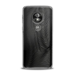 Lex Altern TPU Silicone Motorola Case Black Lines Warp