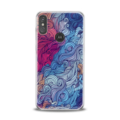 Lex Altern TPU Silicone Motorola Case Colorful Abstract Drawing