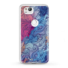 Lex Altern Google Pixel Case Colorful Abstract Drawing