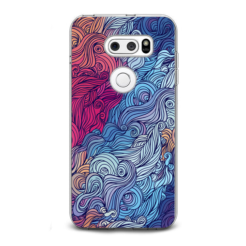 Lex Altern TPU Silicone LG Case Colorful Abstract Drawing