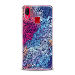 Lex Altern TPU Silicone VIVO Case Colorful Abstract Drawing