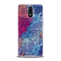Lex Altern TPU Silicone Oppo Case Colorful Abstract Drawing