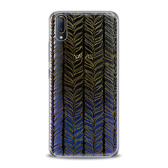 Lex Altern TPU Silicone VIVO Case Abstract Spikelet