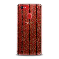 Lex Altern TPU Silicone Oppo Case Abstract Spikelet