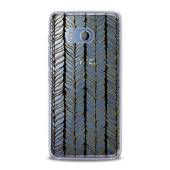 Lex Altern TPU Silicone HTC Case Abstract Spikelet