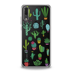 Lex Altern TPU Silicone Huawei Honor Case Green Cactus