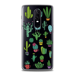 Lex Altern TPU Silicone OnePlus Case Green Cactus