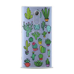 Lex Altern TPU Silicone Sony Xperia Case Green Cactus