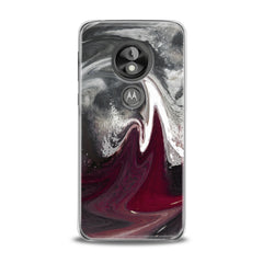 Lex Altern TPU Silicone Motorola Case Red Colorful Abstraction