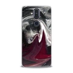Lex Altern TPU Silicone Nokia Case Red Colorful Abstraction