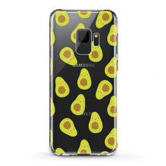 Lex Altern TPU Silicone Samsung Galaxy Case Kawaii Avocado Pattern