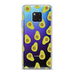 Lex Altern TPU Silicone Huawei Honor Case Kawaii Avocado Pattern