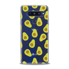 Lex Altern TPU Silicone LG Case Kawaii Avocado Pattern