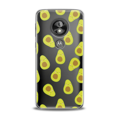 Lex Altern Kawaii Avocado Pattern Motorola Case