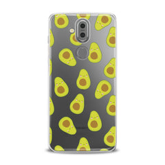 Lex Altern TPU Silicone Phone Case Kawaii Avocado Pattern