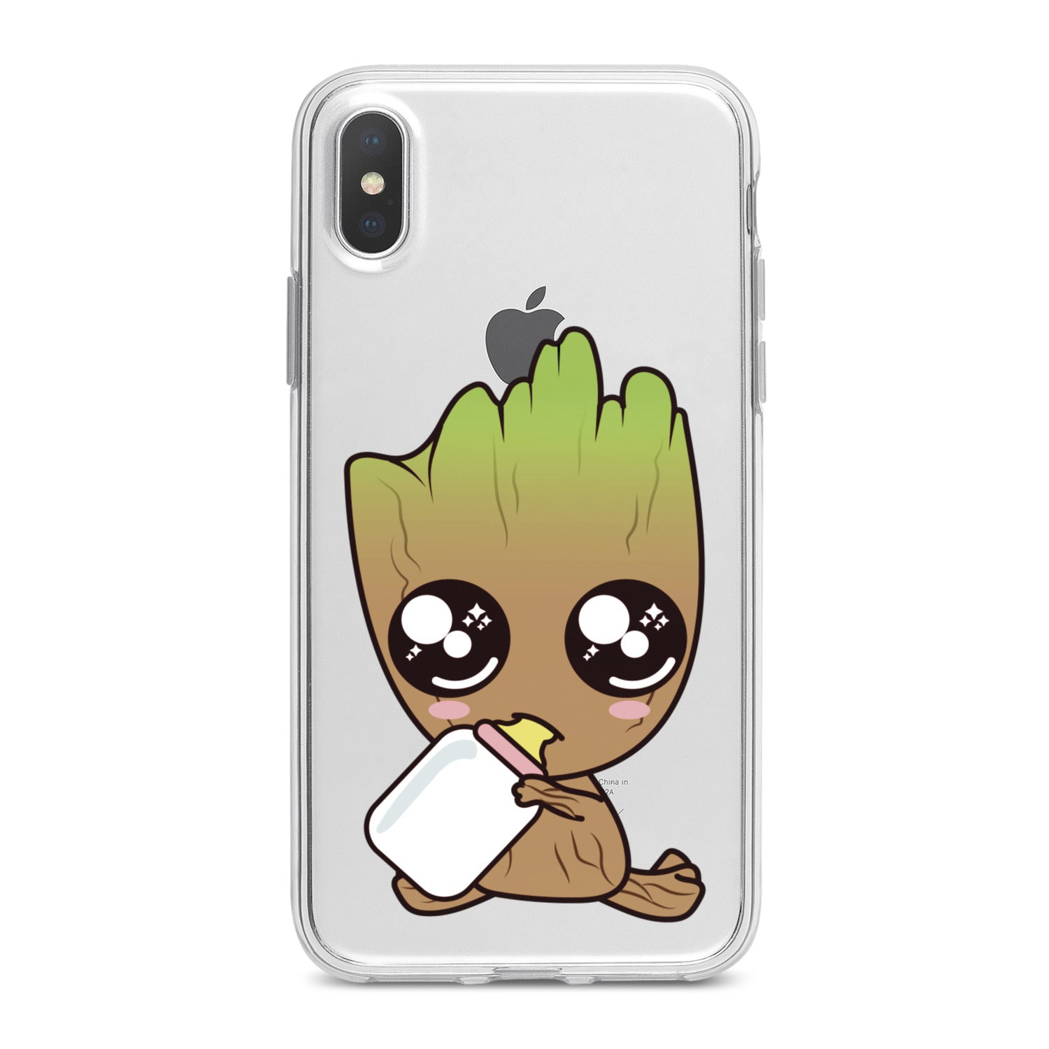 Lex Altern Lovely Baby Groot Phone Case for your iPhone & Android phone.
