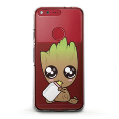 Lex Altern TPU Silicone Google Pixel Case Lovely Baby Groot