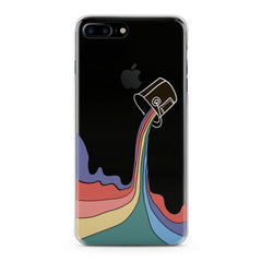 Lex Altern TPU Silicone Phone Case Rainbow Paint