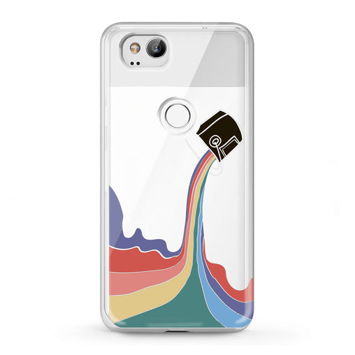 Lex Altern Google Pixel Case Rainbow Paint
