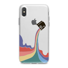 Lex Altern Rainbow Paint Phone Case for your iPhone & Android phone.