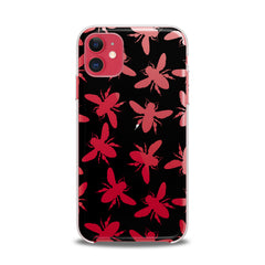 Lex Altern TPU Silicone iPhone Case Silhouettes Bees